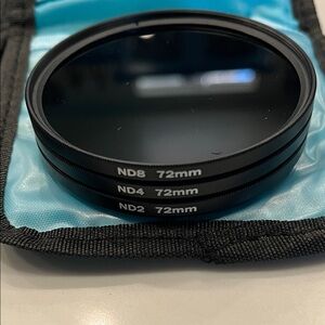 72mm Camera Lens Filter Set